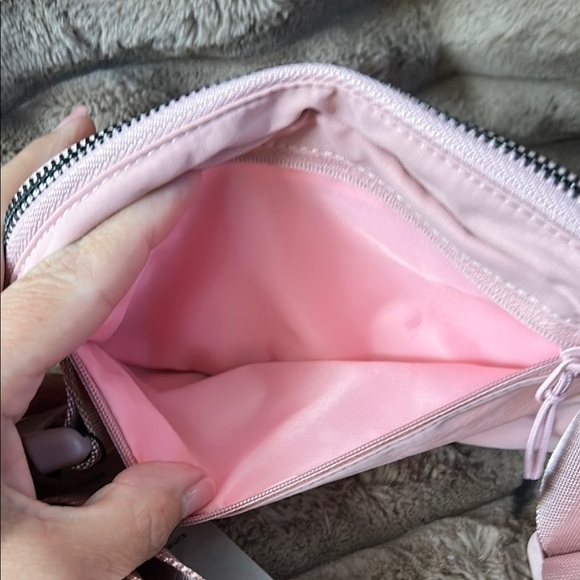 Pink Crossbody Bag with Minimalist Design - Picture 5 of 8